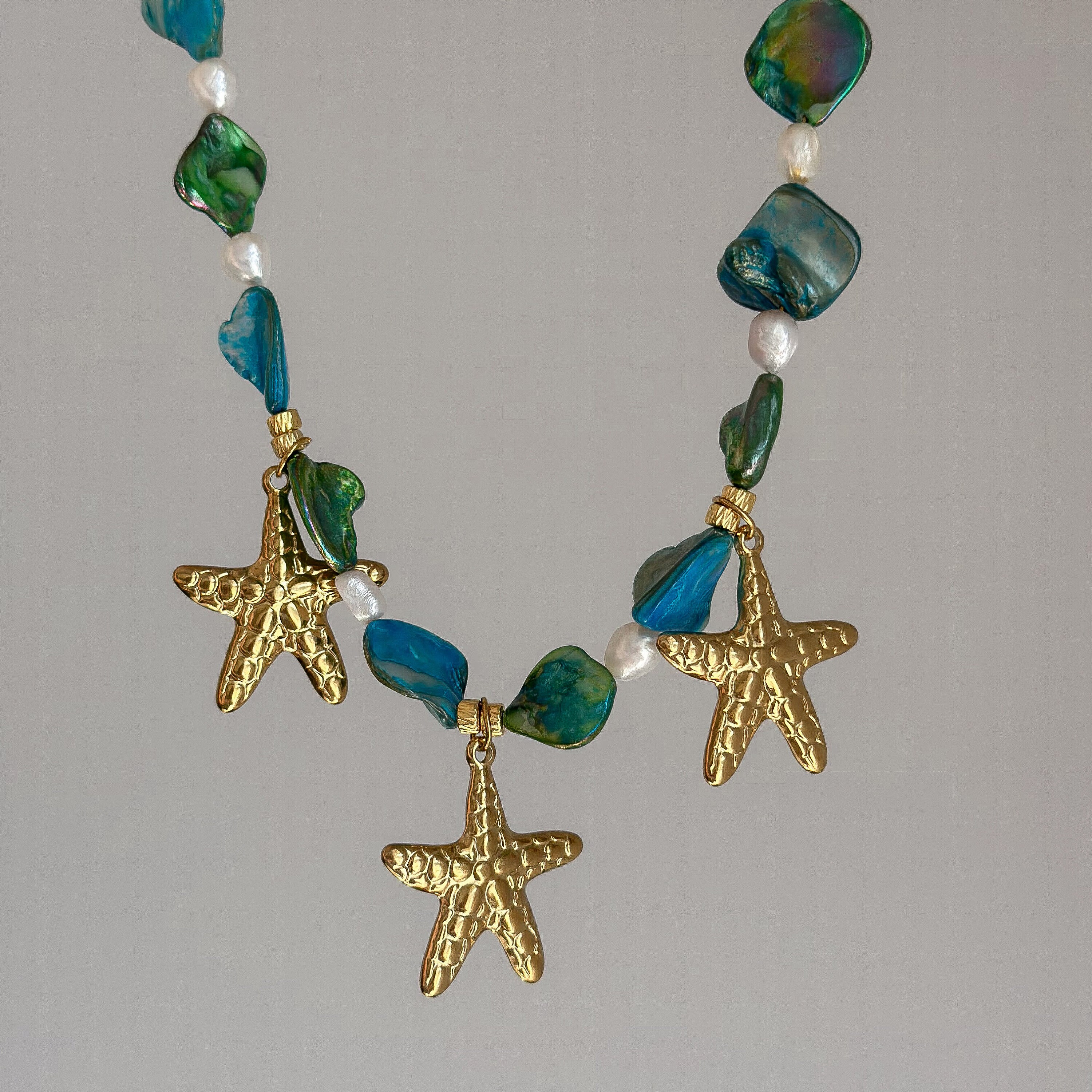 PH PandaHall 3 IN 1 Mermaid Costume Jewelry Set, Seashell - Import