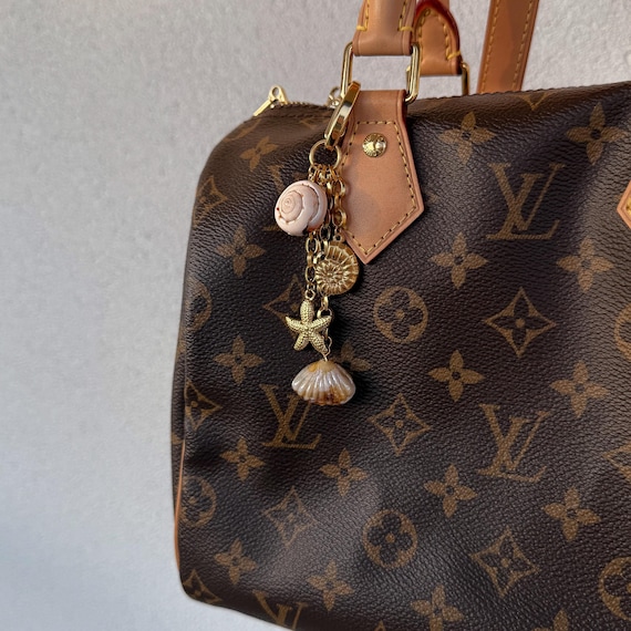 Gold Bag Charm, Keychain Holder, Purse Chain Handbag  display picture 2
