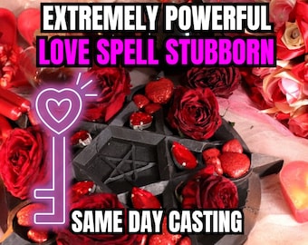 STUBBORN TARGET Obsession Love SPELL | Domination Spell | Same Day Casting | Very Stubborn Targets | Powerful Binding Love Spell
