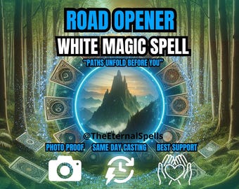 ROAD OPENER SPELL | Remove All Blocks To Success In Your Life | Same Day Casting | Love | Happiness | Peace | Abundance | Luck | Creativity