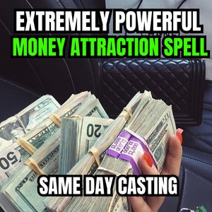 Powerful MONEY SPELL | Millionaire Spell | Wealth Prosperity Spell | Get Rich Spell | Same Day Cast | Abundance | Fast Money Charm