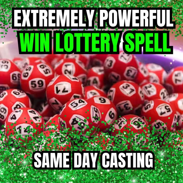 WIN LOTTERY SPELL | Jackpot | Lotto Enchantment | Lucky Mega Millions | Grand Prize Attainment | Euromillions | Powerball | Same Day Cast