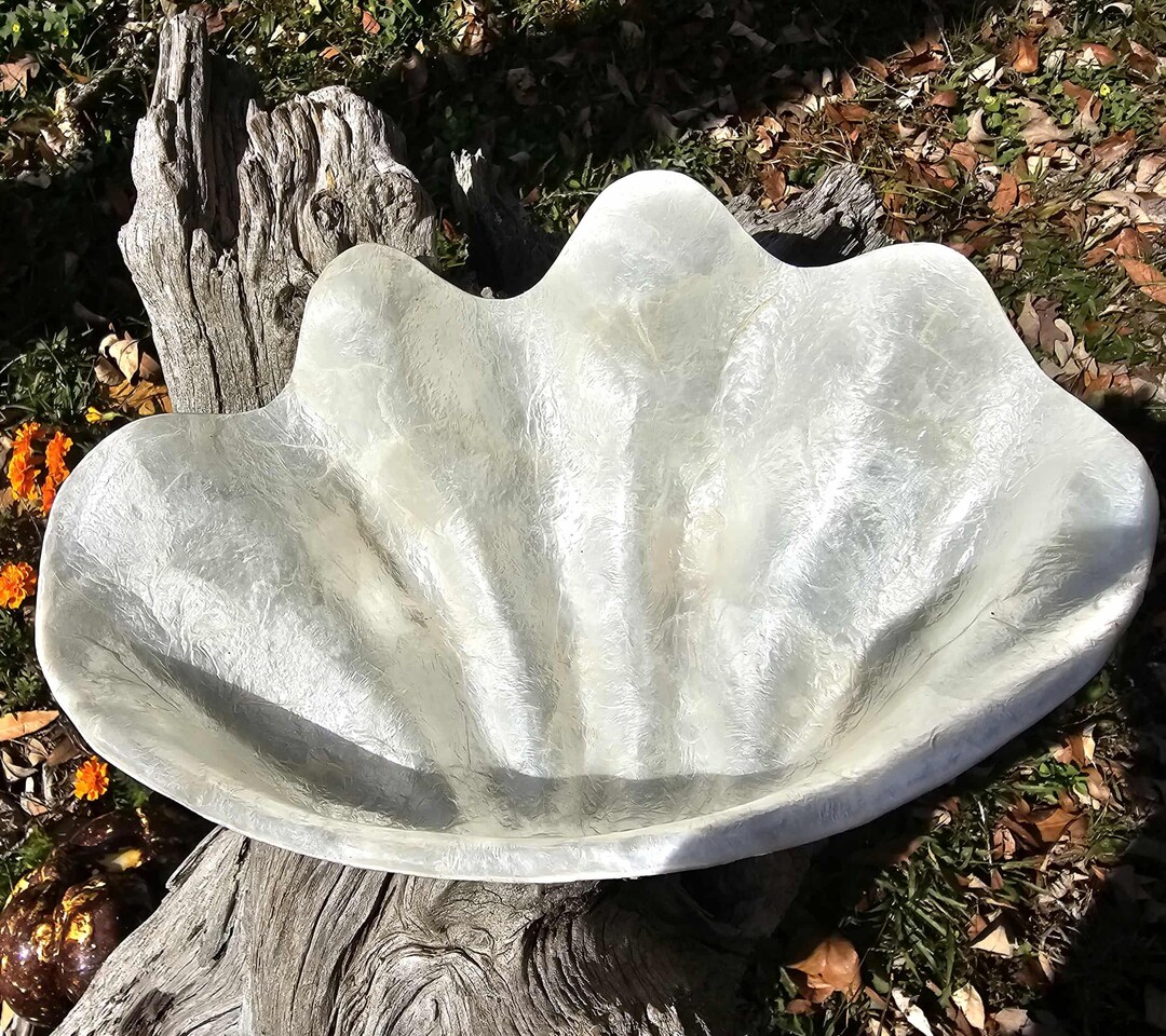 1-capiz Shell Clam Bowl,upscale Gift,beach Wedding,layered Capiz,mother ...