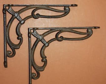 1-SHELF BRACKET,Art Deco Style,Corbels,Storage Solutions,Open Shelving,Kitchen Accents,B-41