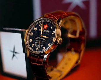 Pobeda Komandirskie Uhr Death to Spy Sowjetische UdSSR CCCP Vintage