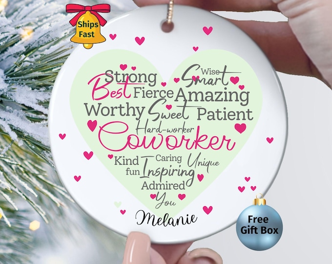 Thank You Ornament, Appreciation Gift, Never Forget the Difference You ...