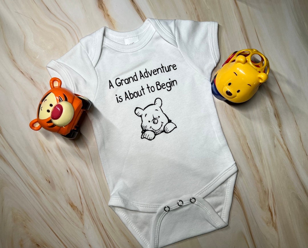 Winnie the Pooh/baby Announcement/adventure/baby Shower Gift/pregnancy