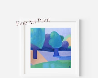 Kunstdruck, abstrakte Kunst, Pastell Kunst, modernes Wandbild Pastellfarben