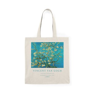Vincent Van Gogh - Blossoming Almond Tree- Tote Bag Design