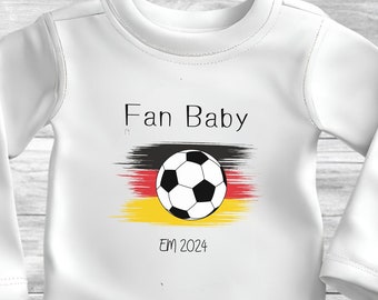 Baby Body Deutschland,  Fan Baby Strampler für die Fußball EM 2024 und für die ganze Familie