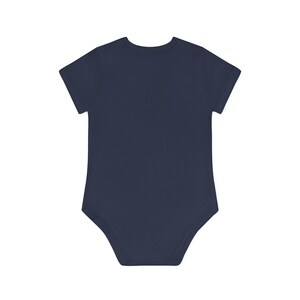 Baby Body christlich personalisiert Geschenk zur Geburt, minimalistisch Geschenkidee zur Taufe, kurzarm Body Glaube für Junge und Mädchen Bild 7