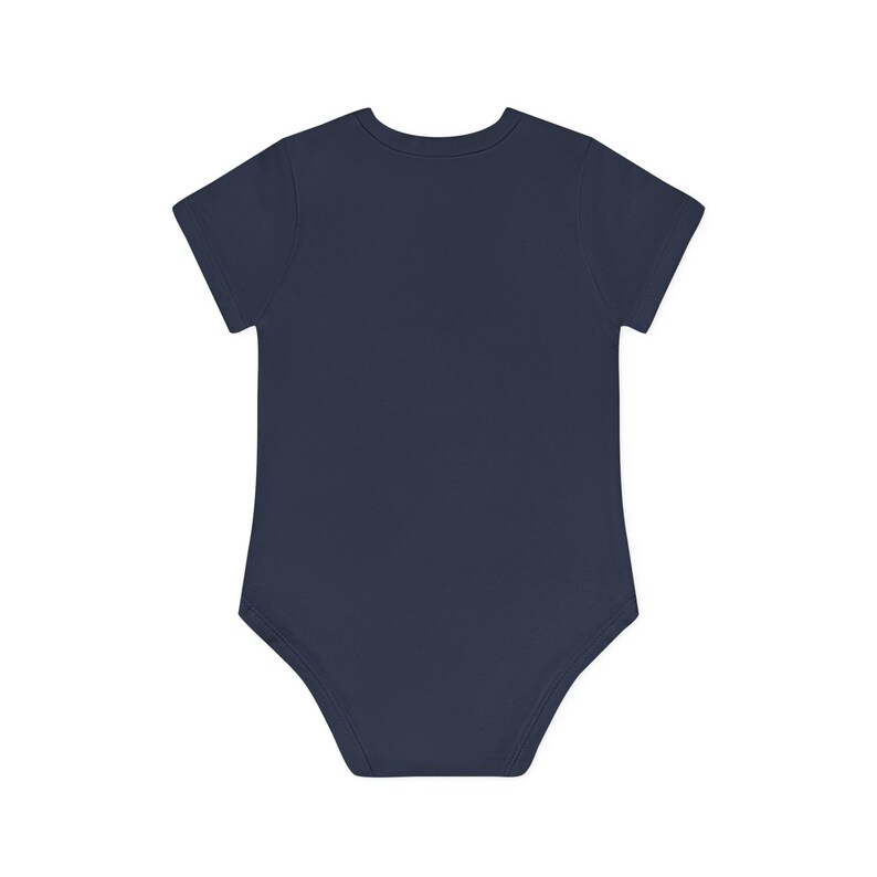 Baby Body christlich personalisiert Geschenk zur Geburt, minimalistisch Geschenkidee zur Taufe, kurzarm Body Glaube für Junge und Mädchen Bild 7