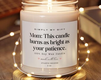 Mothers Day Gift Funny Candle Mothers Day Candle Gift For Mom Gift For Mothers Day Mom Candle Best Mom Gift Mothers Day For Her Mama