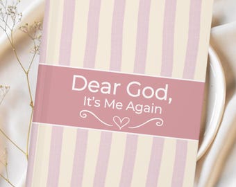 Personalized Prayer Journal - Custom Prayer Notebook, Christian Gift Journal, Bible Study, Prayer Diary, Faith Journal, Baptism Gift