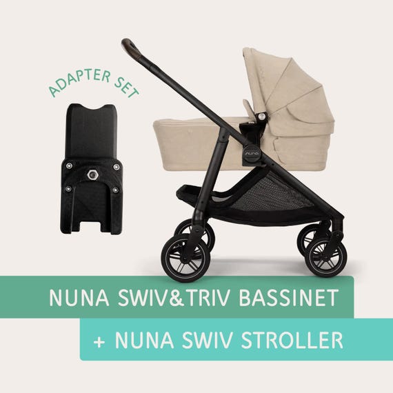 Nuna SWIV & TRIV Bassinet to Nuna SWIV Stroller Adapter - Etsy