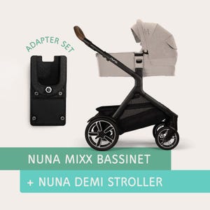 Nuna MIXX Bassinet to Nuna DEMI Stroller ADAPTER
