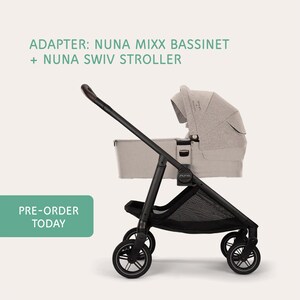 ADAPTADOR de berço Nuna MIXX para carrinho de passeio Nuna SWIV