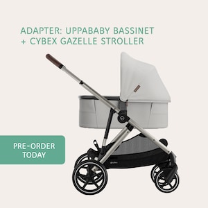 Adaptador de cuna UPPAbaby a cochecito Cybex Gazelle