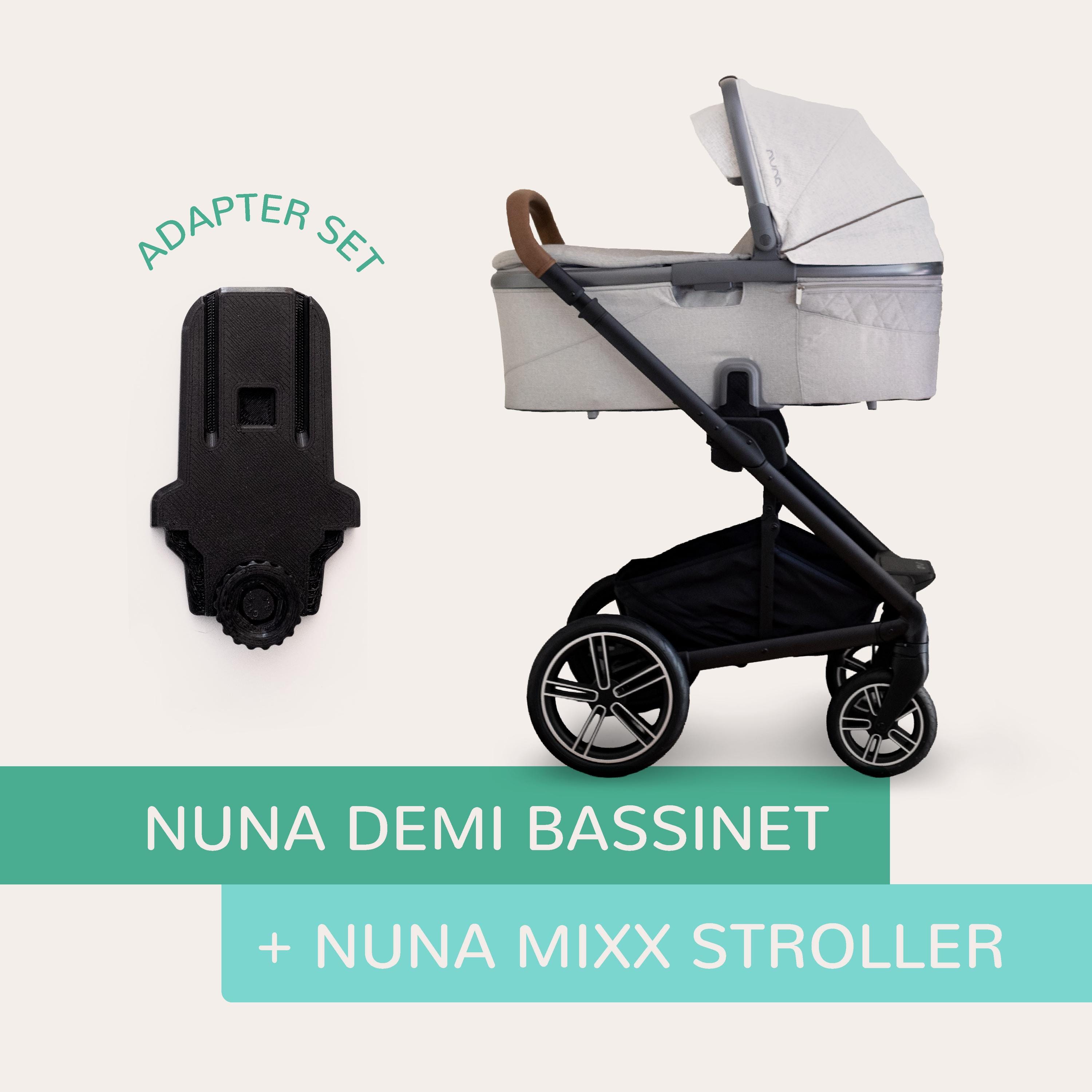 Nuna MIXX next 純正 チャイルドシート アダプター Nuna DEMI Bassinet to Nuna MIXX Next Stroller ADAPTER - Etsy