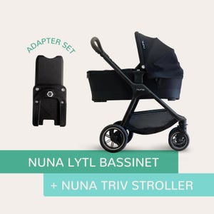 Nuna Triv / Triv next ベビーカー用本物のレザープッシュハンドル