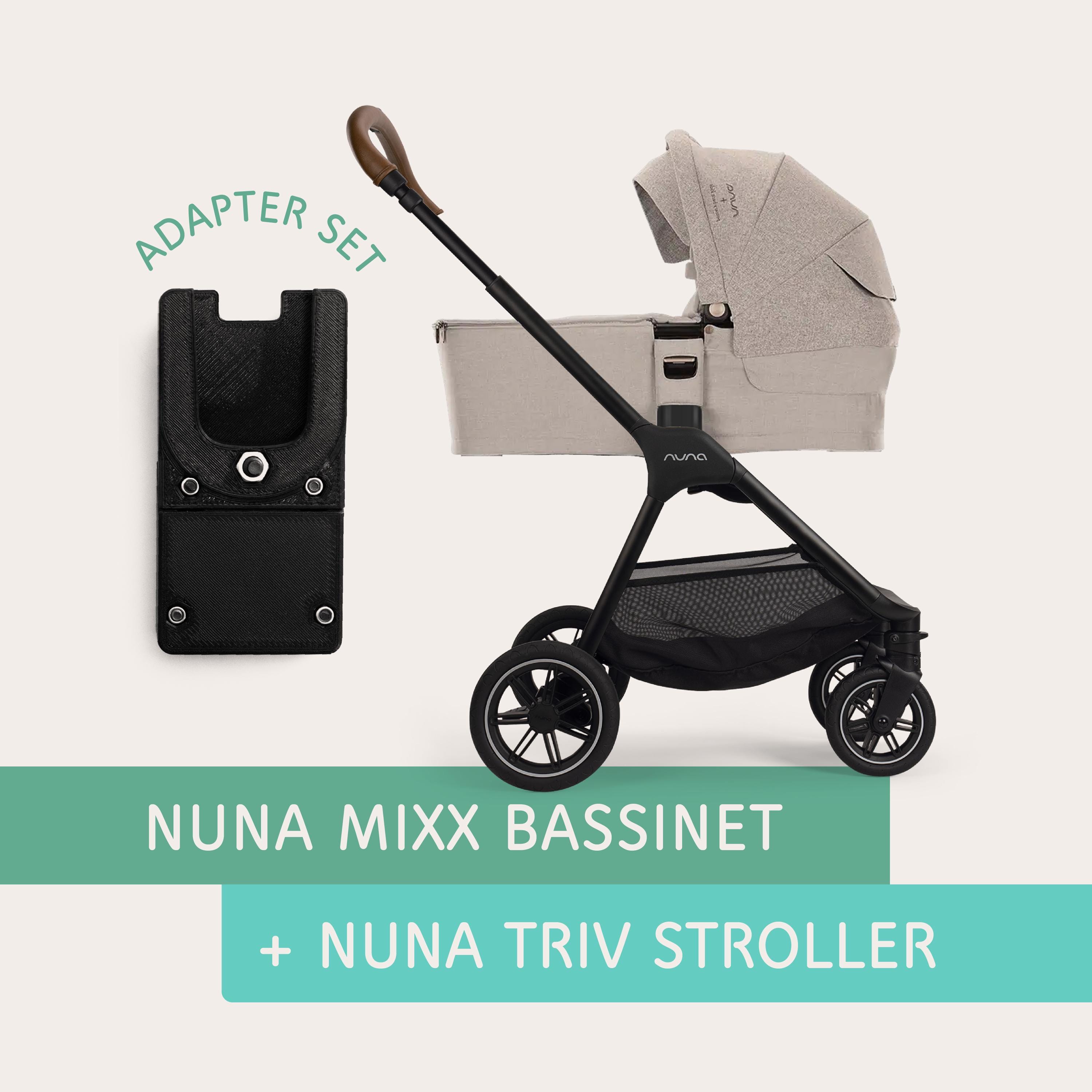 Nuna MIXX Bassinet to Nuna TRIV Stroller ADAPTER - Etsy