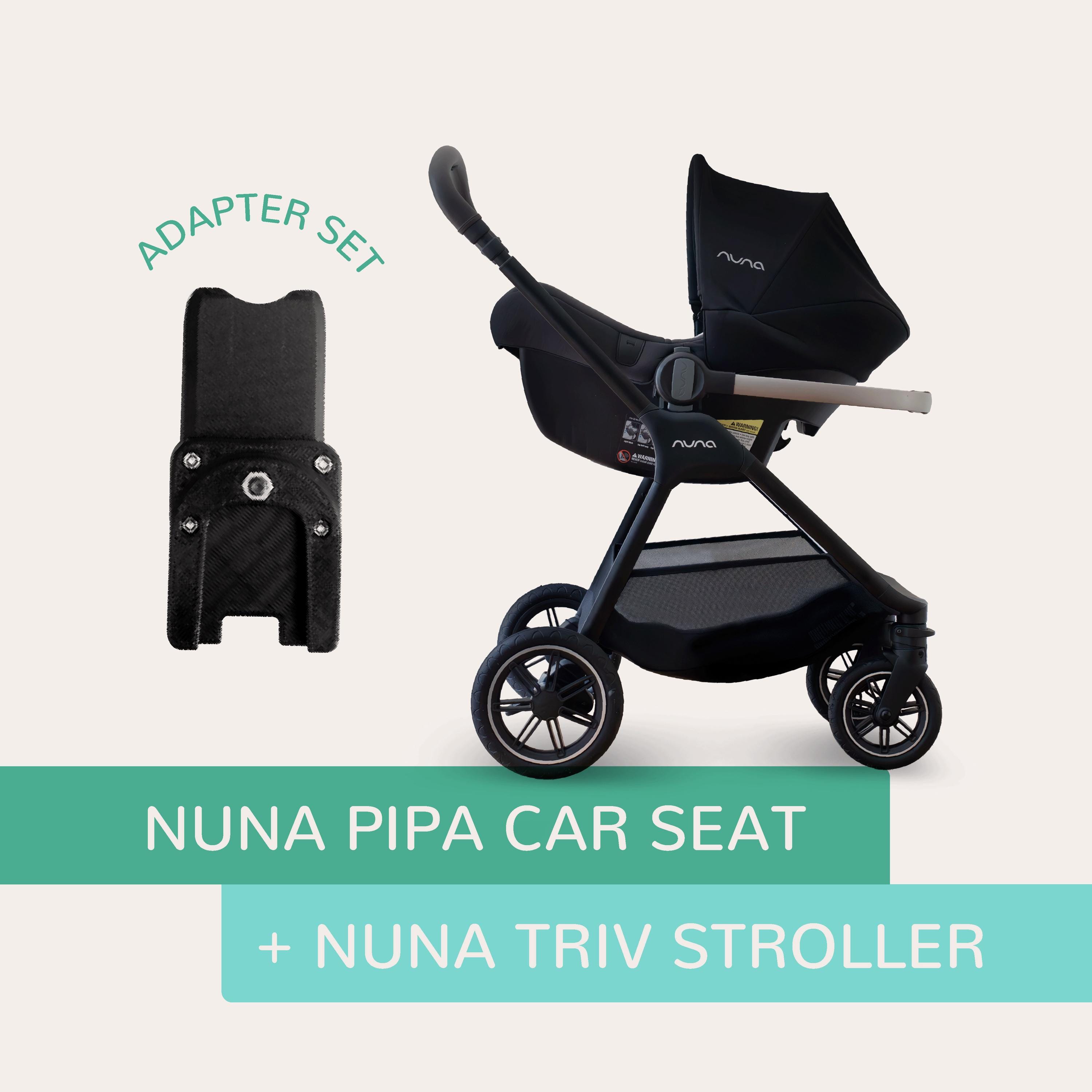 Nuna PIPA Car Seat to Nuna TRIV Next Stroller ADAPTER - Etsy Finland