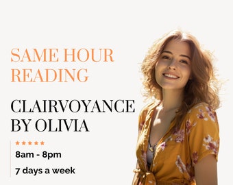 SAME HOUR Psychic Reading | Divination |  Love reading |