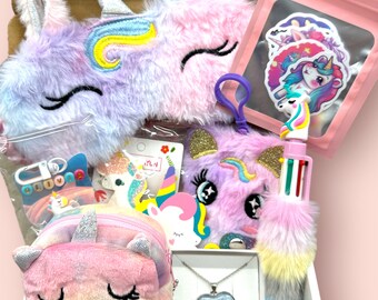 Boîte d’amoureux de licorne, boîte-cadeau Kawaii, cadeau moelleux, cadeau de fille, cadeau d’anniversaire, boîte-cadeau pour enfants, boîte surprise, cadeau de Noël, amoureux de la licorne