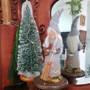 Felted Scandi Homemaker Gnome  Bella