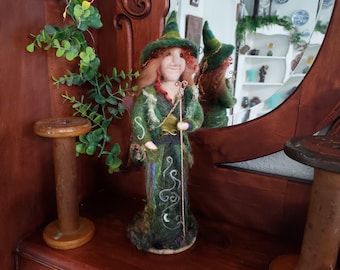 Needle Felted Bronwen Guardian of the Forest
