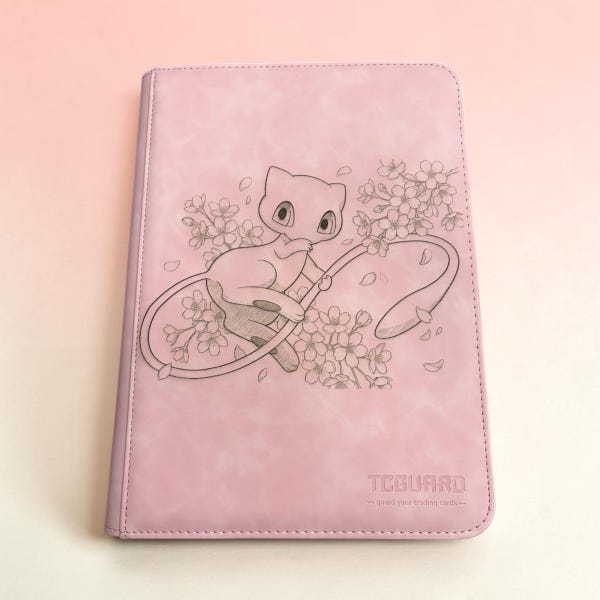 Mew 9 Pocket TCG Card Binder, Pokemon