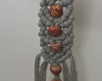 Macrame keychain