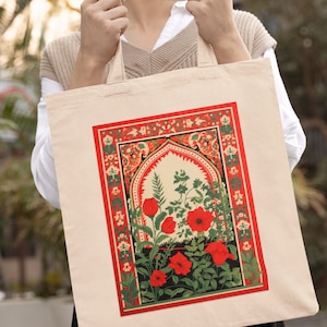 Abolition and the Liberation of Palestine Cotton Canvas Tote Bag Free Palestine image 3