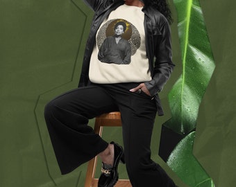 Audre Lorde | African American Artist | Black History | Unisex Heavy Blend™ Crewneck Sweatshirt