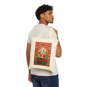 Abolition and the Liberation of Palestine Cotton Canvas Tote Bag Free Palestine image 7