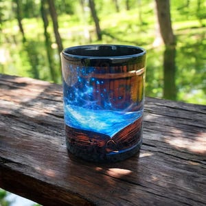 Bookshelf coffee mug, library cup mug, elegant porcelain mug, unique gift mug, perfect for book lovers, Christmas gift idea