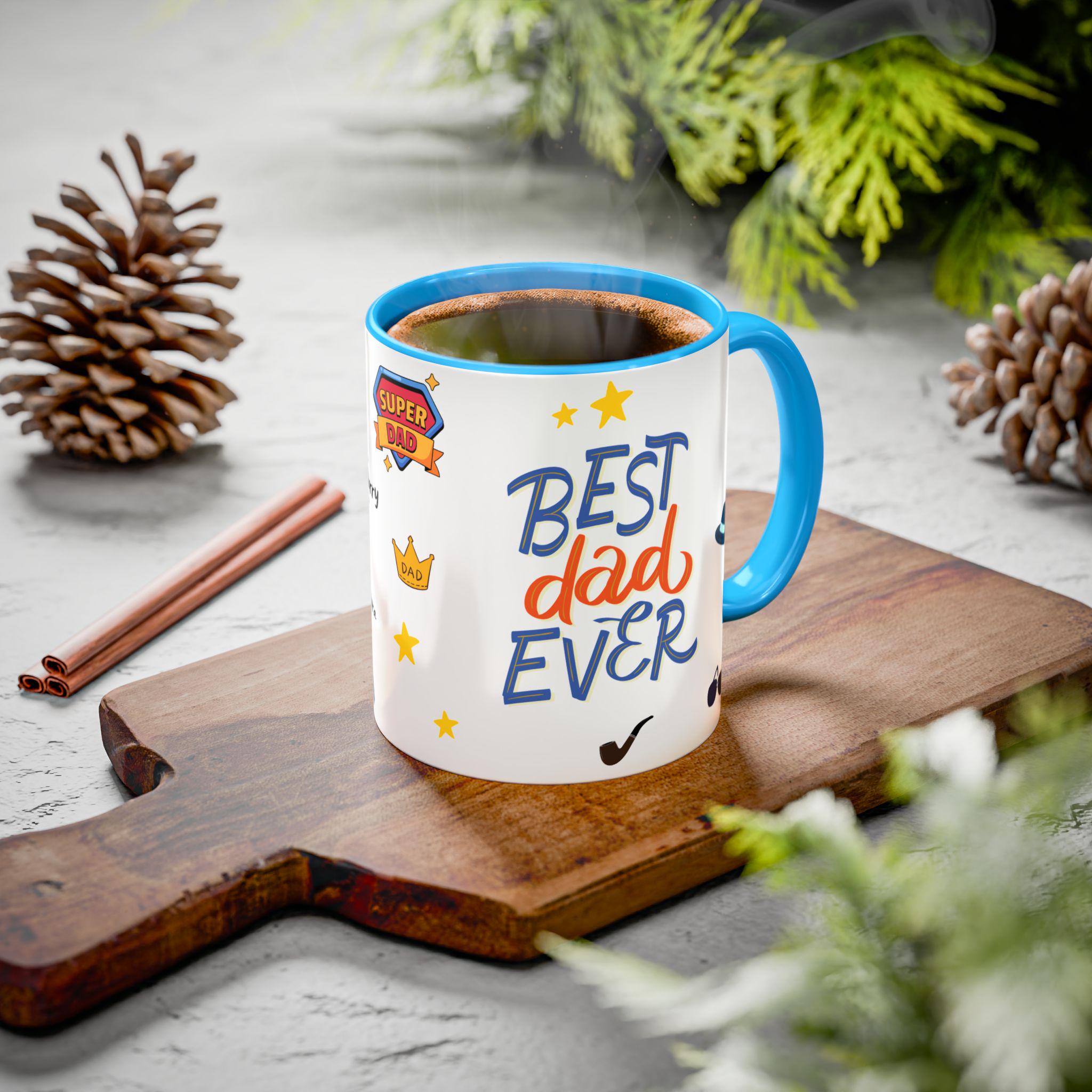 Tazza In Ceramica 'My New Name Is Daddy' – 325 Ml – Idea Regalo Per Papà – Stampa USA – Lavabile In Lavastoviglie