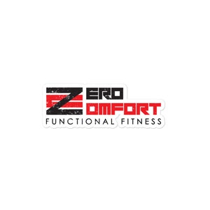 Zero Comfort Fitness - OG Vinyl Sticker - KillTheComfort.com