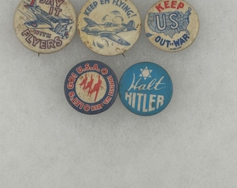 Vintage World War 2 Buttons