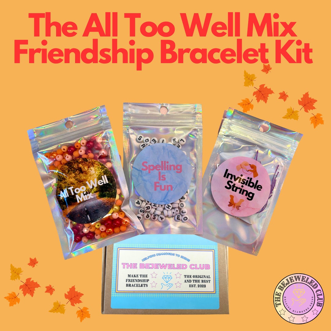 Friendship Bracelet Kit for Kids & Teens. Give a Friendship Gift With Our  Friendship Bracelet String Bracelet Making Kit by Wool Couture 
