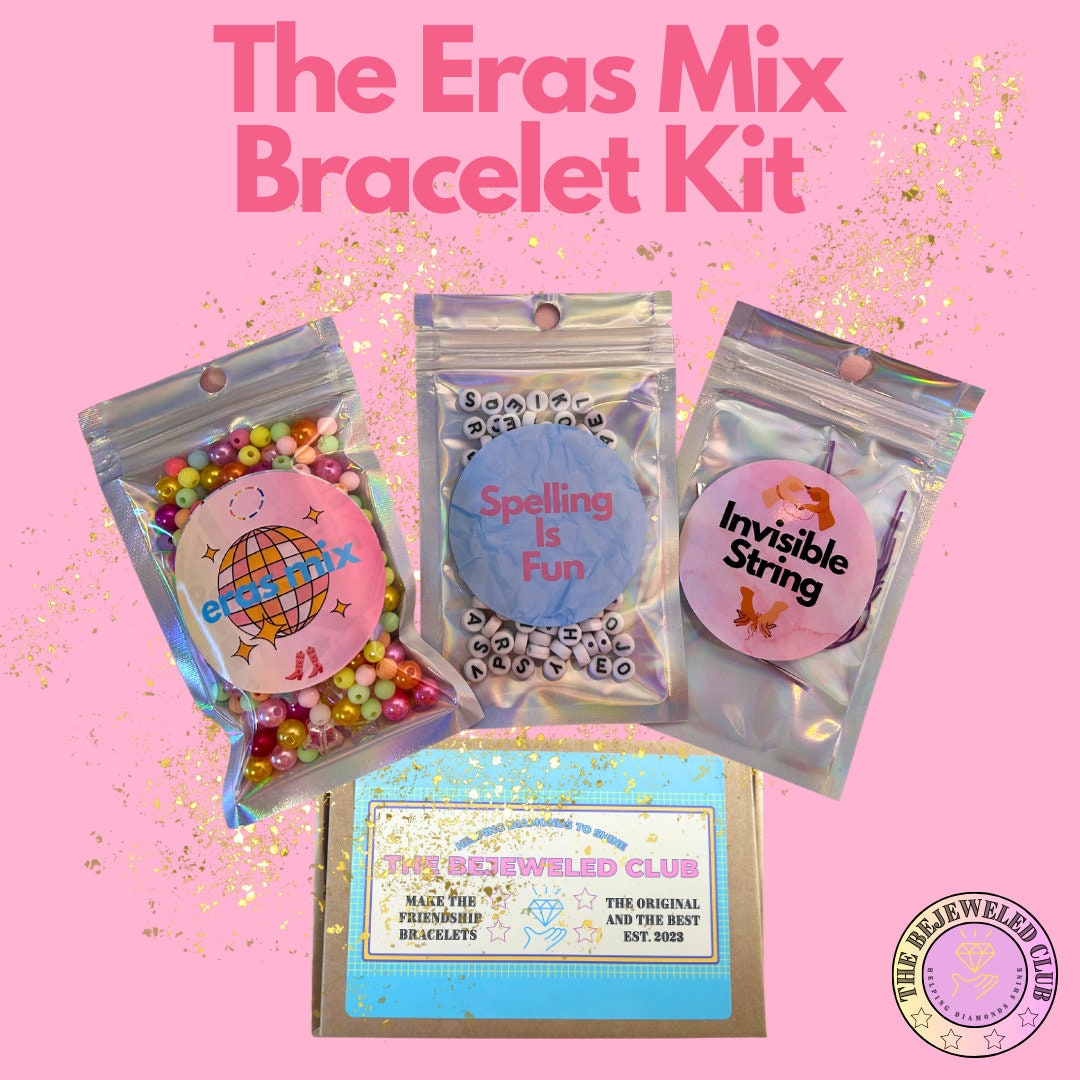 Make Your Own Friendship Bracelet Kit, Kumihimo Disk, DIY