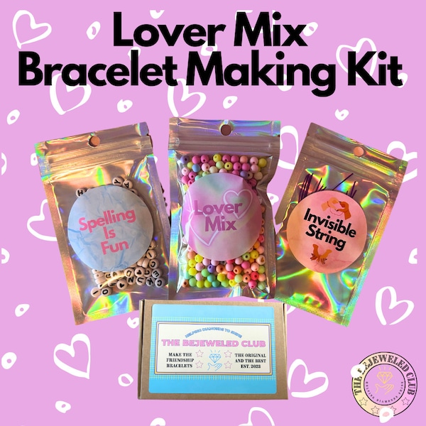 Lover Era Bejeweled Box (DIY Taylor Swift Inspired Bracelet Kit)