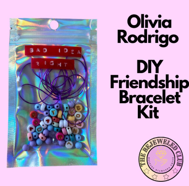 Olivia Rodrigo Friendship Bracelet Kit Etsy