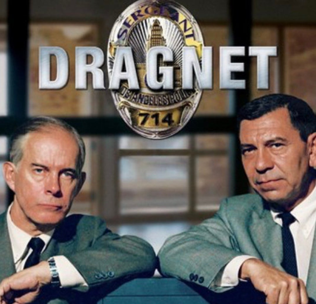 Dragnet Complete TV Series Dragnet Digital Download All - Etsy image.