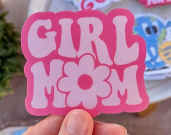 Sticker meisje, moeder sticker, sticker moeder, sticker moeder, sticker moeder, sticker meisje, moeder merchandise, waterdichte sticker
