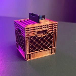 Mini SD/SD mini crate card organizer