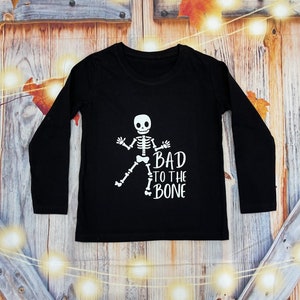Zły do szpiku kości, Jesienny top z długim rękawem, Top unisex, Szkielet, Halloween, Pierwsza jesień, Jesienny