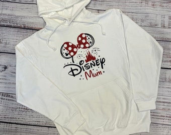 Personalised Disneyland Hoodies, Disney Family Hoodies, Disney Hoodie, Disneyland Paris Hoodie, Mickey And Minnie Hoodies, Disney Top