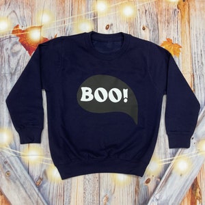 Boo Halloween, Autumn jumper, Unisex jumpers, Pumpkin picking, Halloween, first Autumn, Autumnal