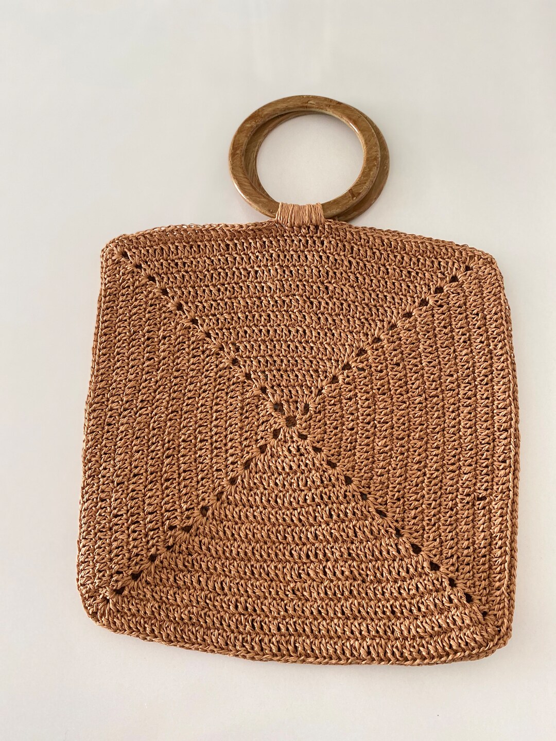 Handmade Knitted Bag Etsy